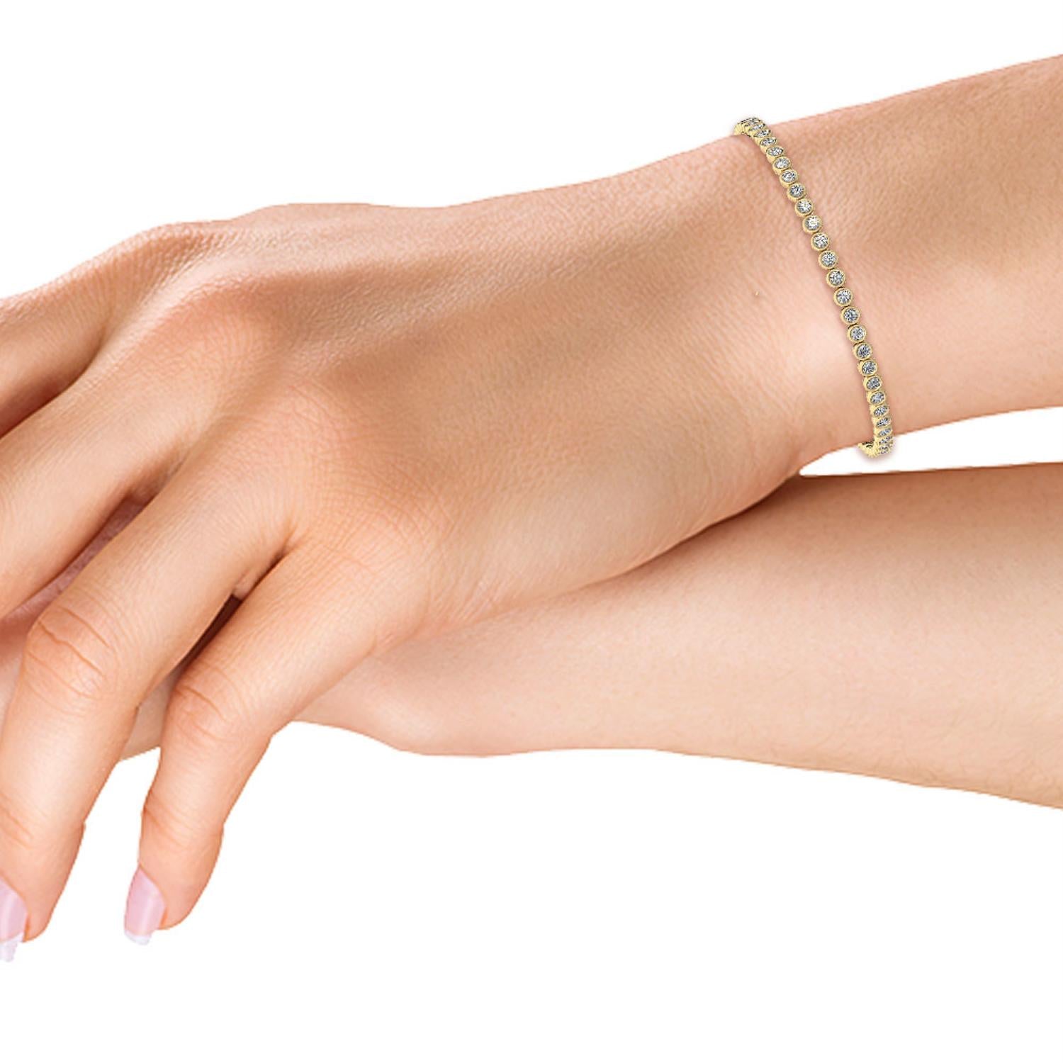 Lab Grown Diamond BRACELET 3.11 ctw BR11452-3-7IN