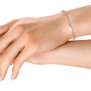 Lab Grown Diamond BRACELET 0.79 ctw BR11454-0.75CT