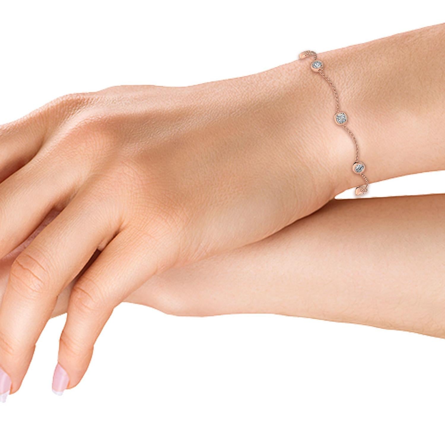 Lab Grown Diamond BRACELET 0.79 ctw BR11454-0.75CT