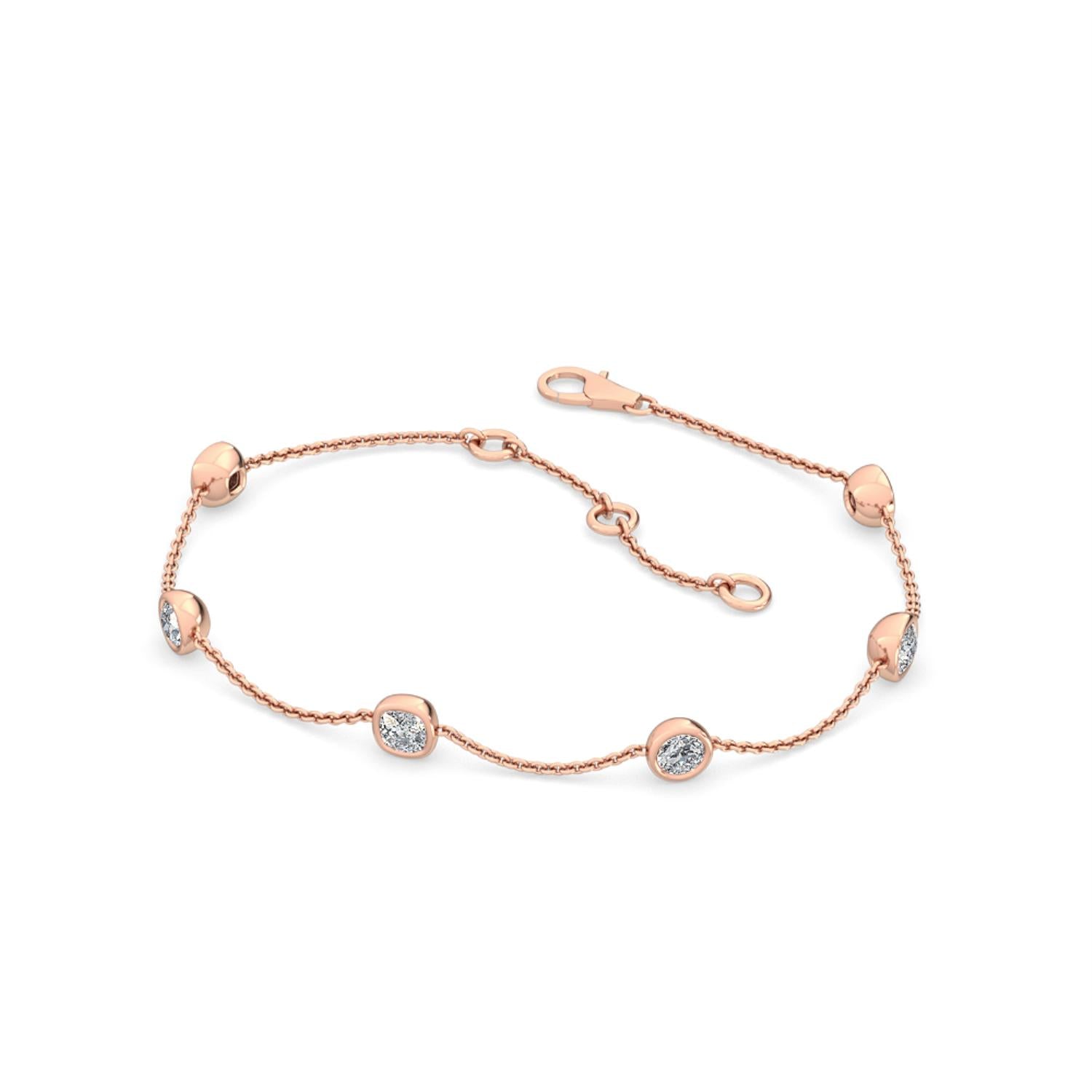 Lab Grown Diamond BRACELET 0.79 ctw BR11454-0.75CT