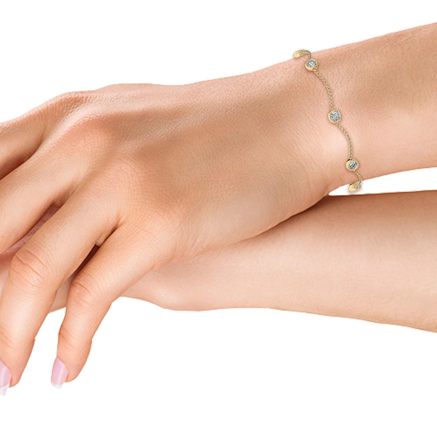 Lab Grown Diamond BRACELET 0.79 ctw BR11454-0.75CT