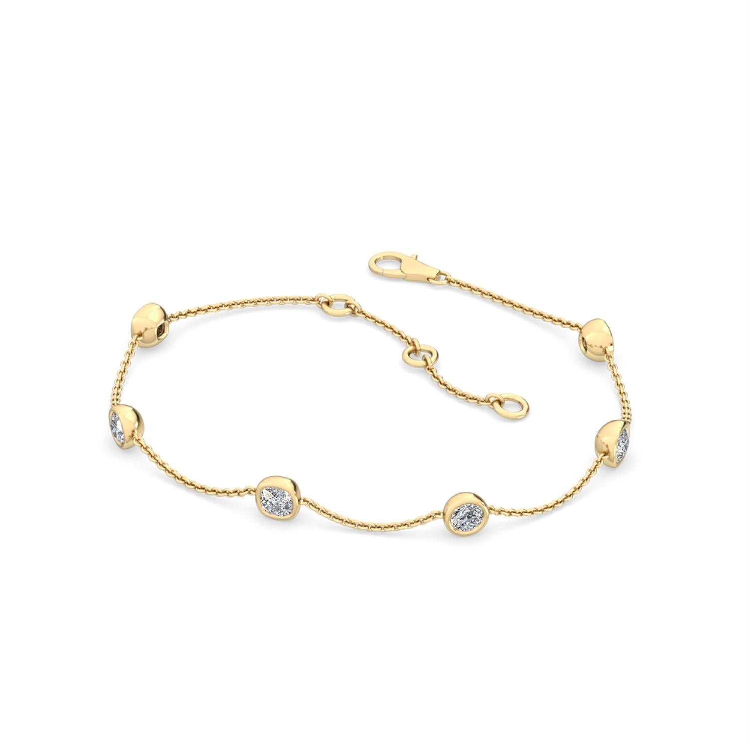 Lab Grown Diamond BRACELET 0.79 ctw BR11454-0.75CT