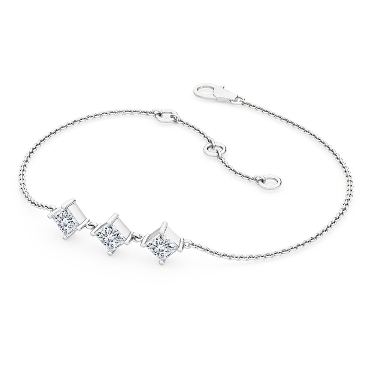 Lab Grown Diamond BRACELET 0.65 ctw BR20032PR-0.63CT