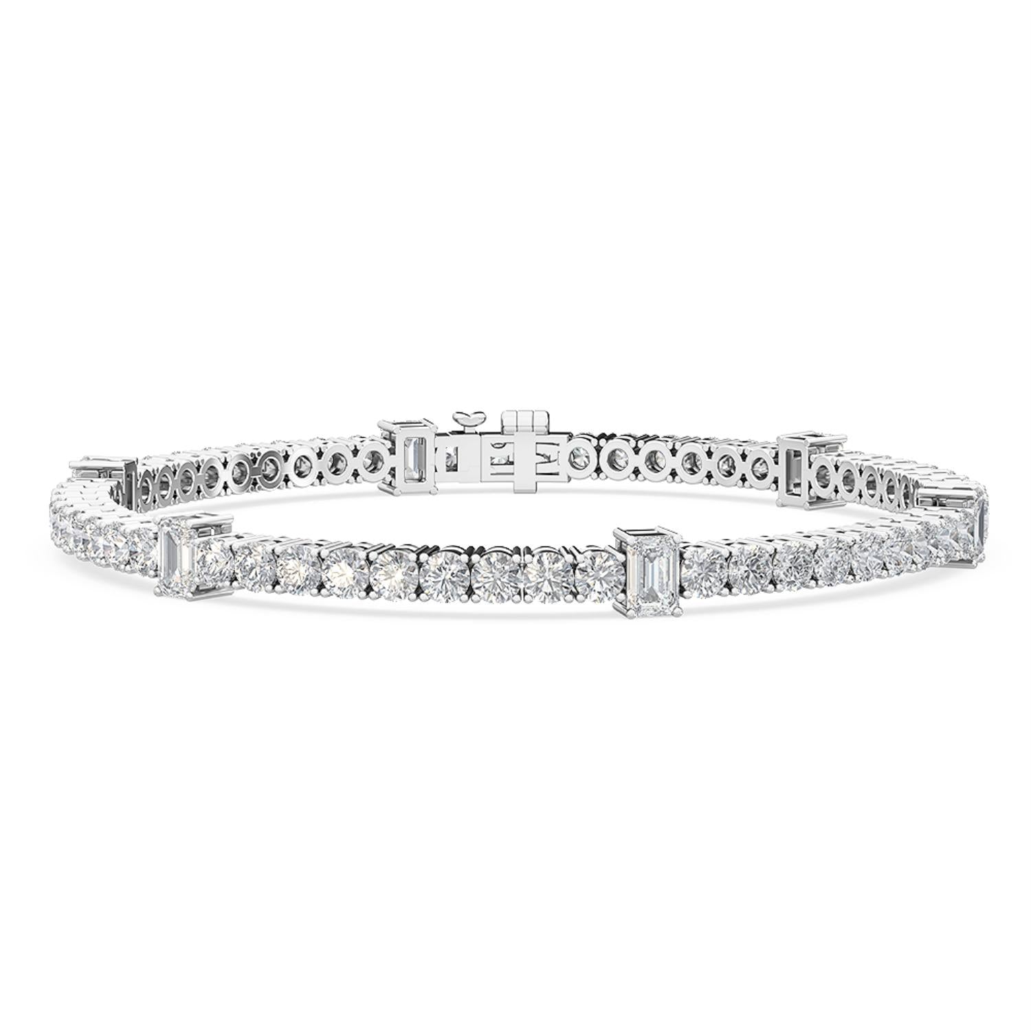 Lab Grown Diamond BRACELET 6.15 ctw BR20039-6-7IN