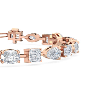 Lab Grown Diamond BRACELET 9.92 ctw BR20048MS-10.5-7IN