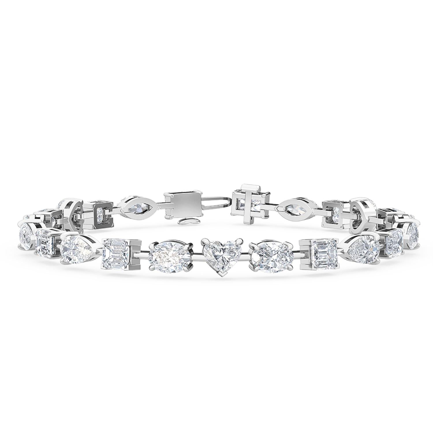 Lab Grown Diamond BRACELET 9.92 ctw BR20048MS-10.5-7IN