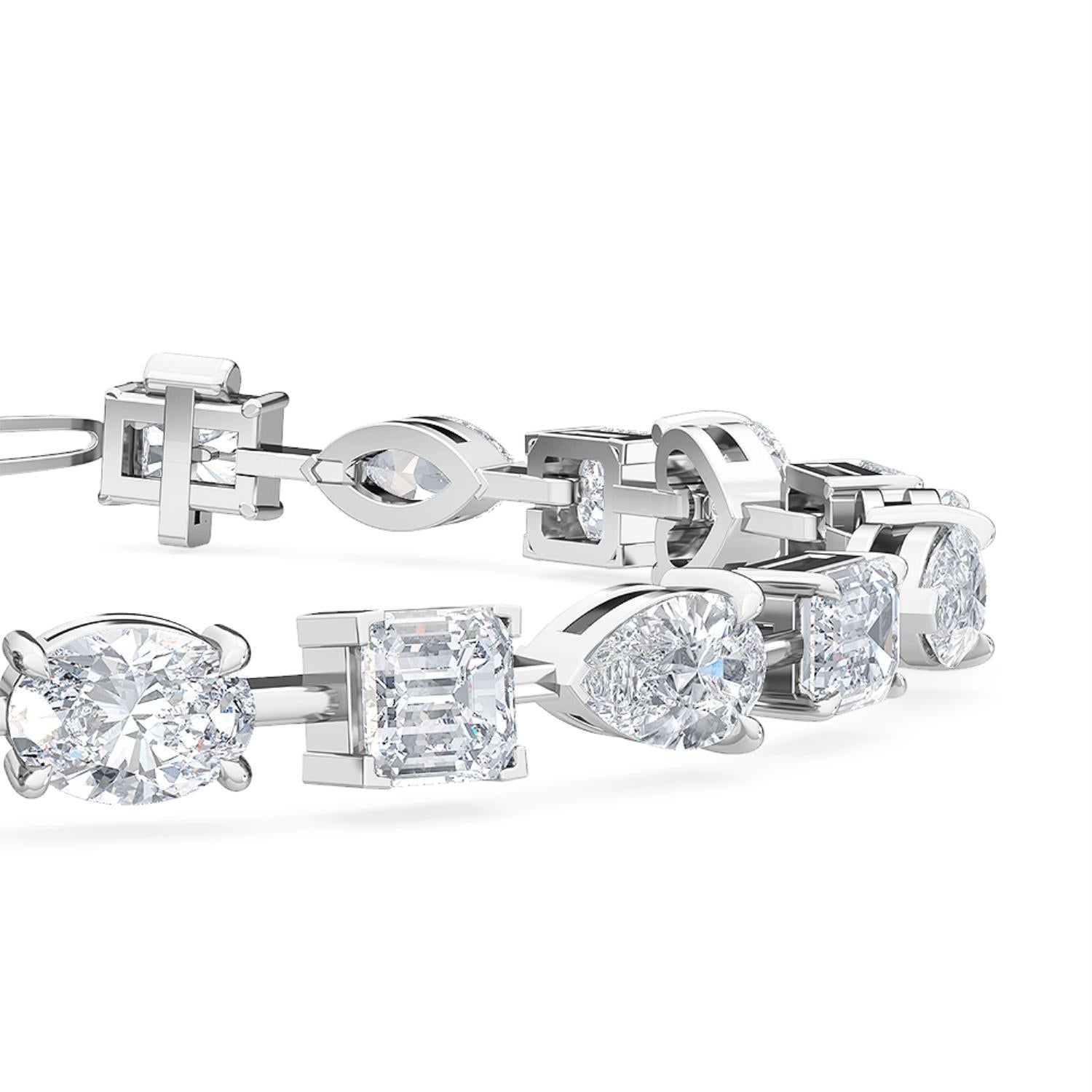 Lab Grown Diamond BRACELET 9.92 ctw BR20048MS-10.5-7IN