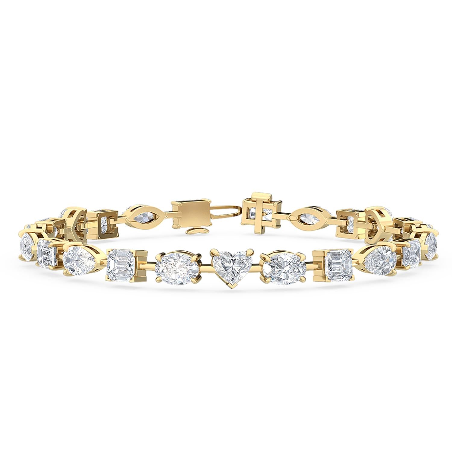 Lab Grown Diamond BRACELET 9.92 ctw BR20048MS-10.5-7IN