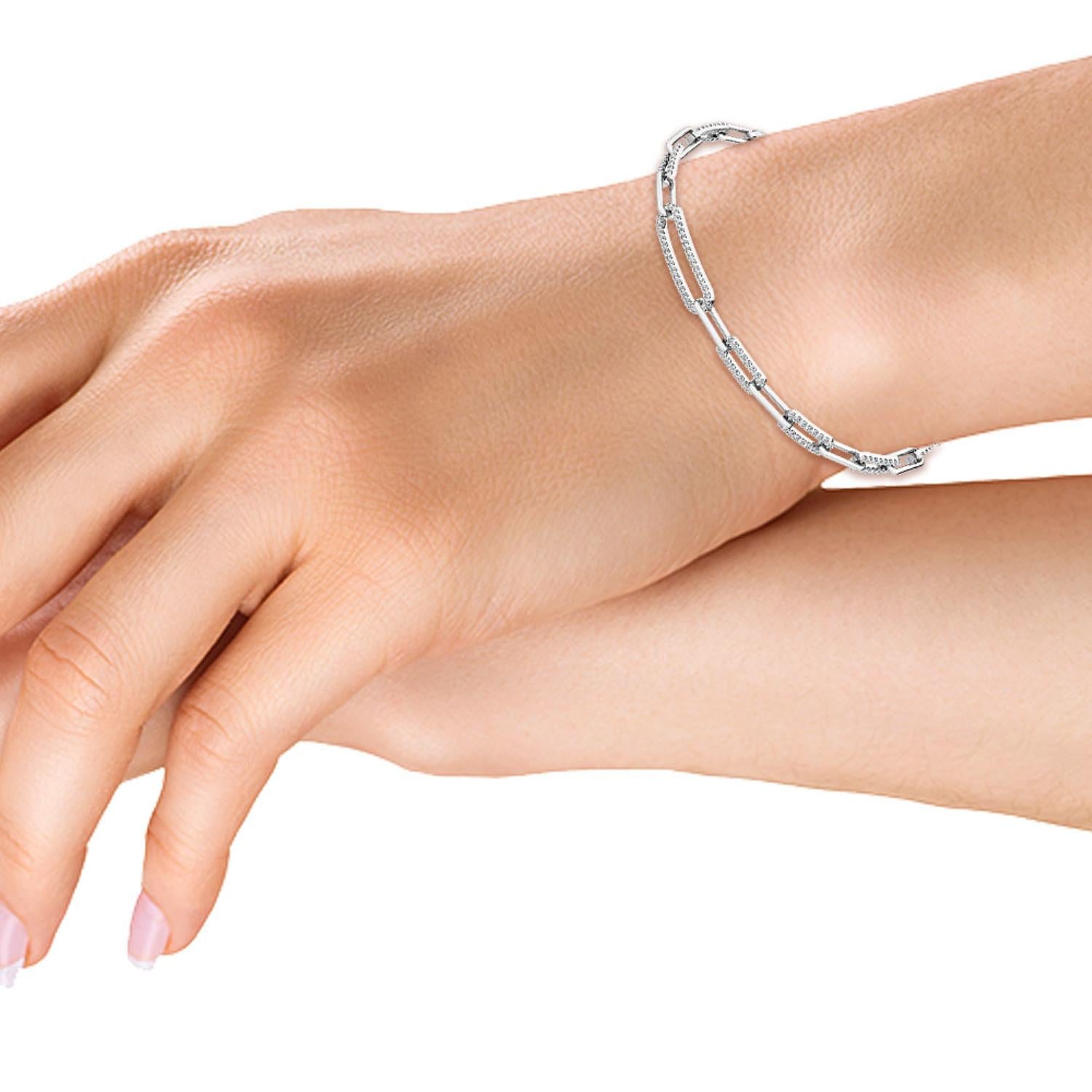 Lab Grown Diamond BRACELET 1.00 ctw BR20049-1-7IN