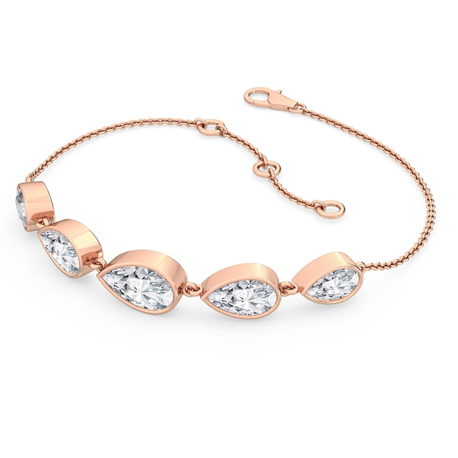 Lab Grown Diamond BRACELET 2.63 ctw BR20050PE-2.75CT