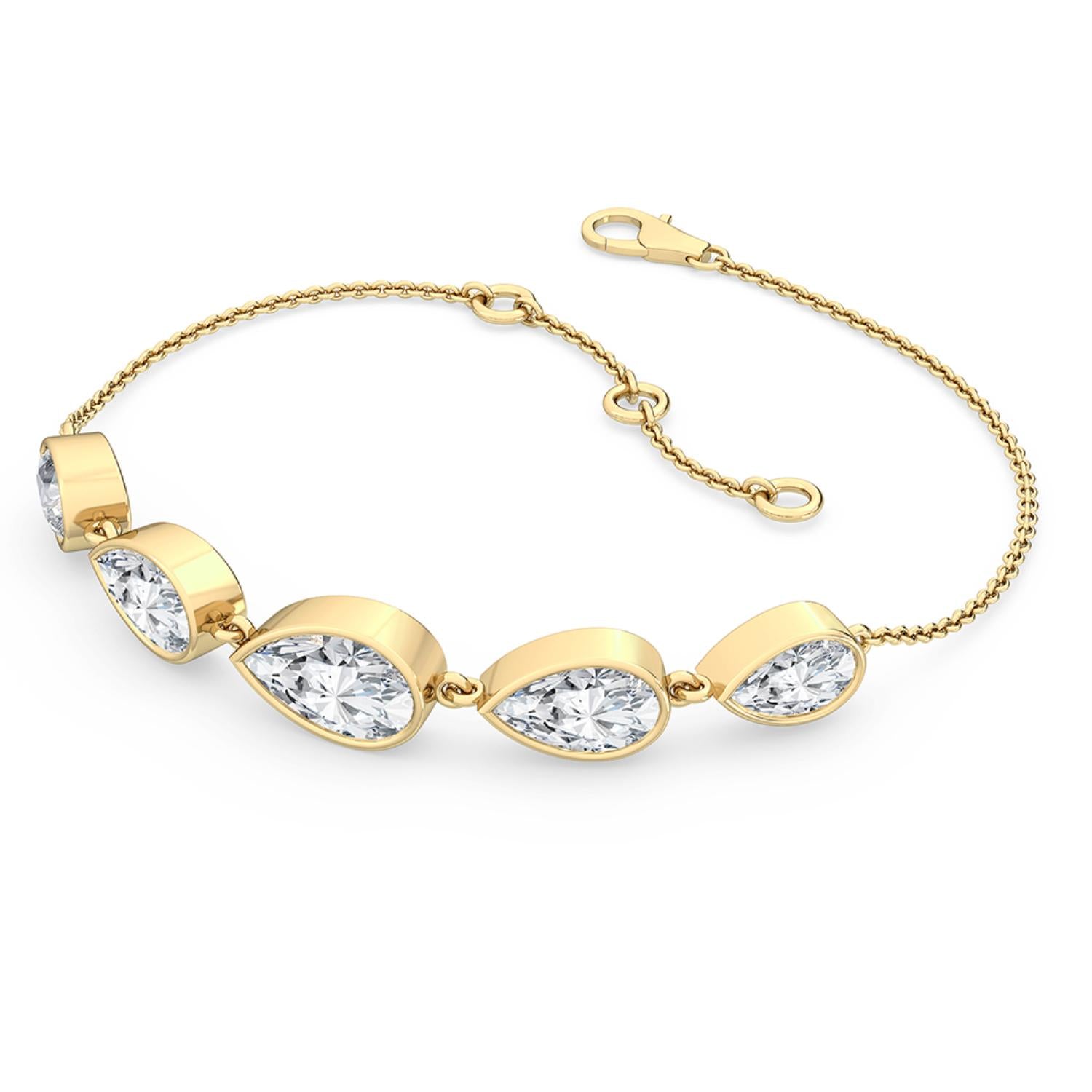 Lab Grown Diamond BRACELET 2.63 ctw BR20050PE-2.75CT