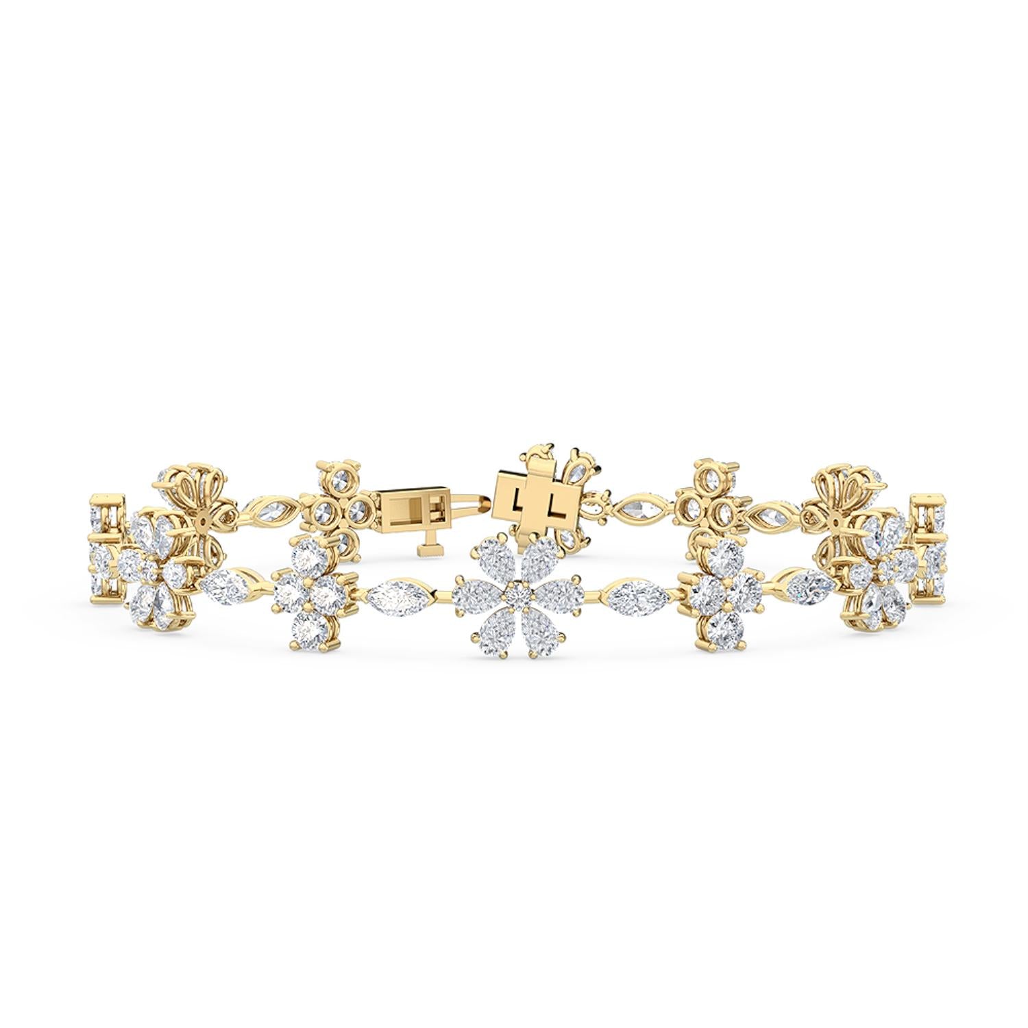 Lab Grown Diamond BRACELET 8.01 ctw BR20060-8.5-7IN