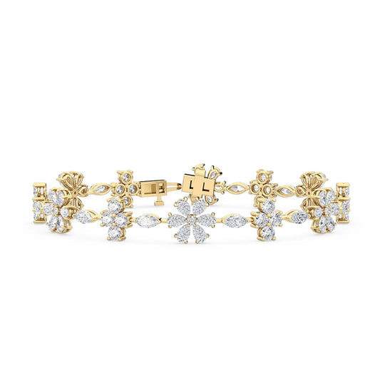 Lab Grown Diamond BRACELET 8.01 ctw BR20060-8.5-7IN