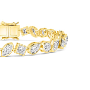 Lab Grown Diamond BRACELET 6.68 ctw BR20202MS-0.2-7IN