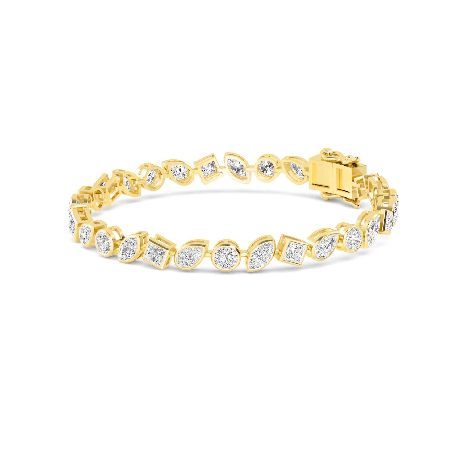 Lab Grown Diamond BRACELET 6.68 ctw BR20202MS-0.2-7IN