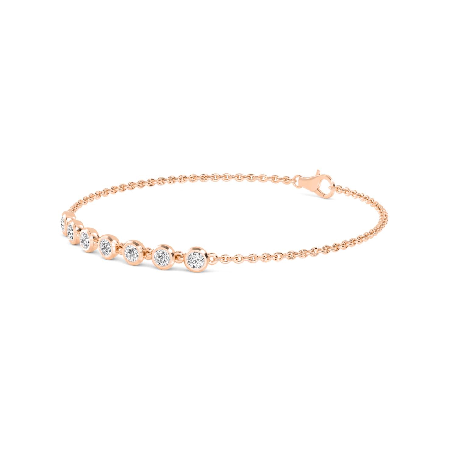 Lab Grown Diamond BRACELET 0.77 ctw BR20352-0.75CT