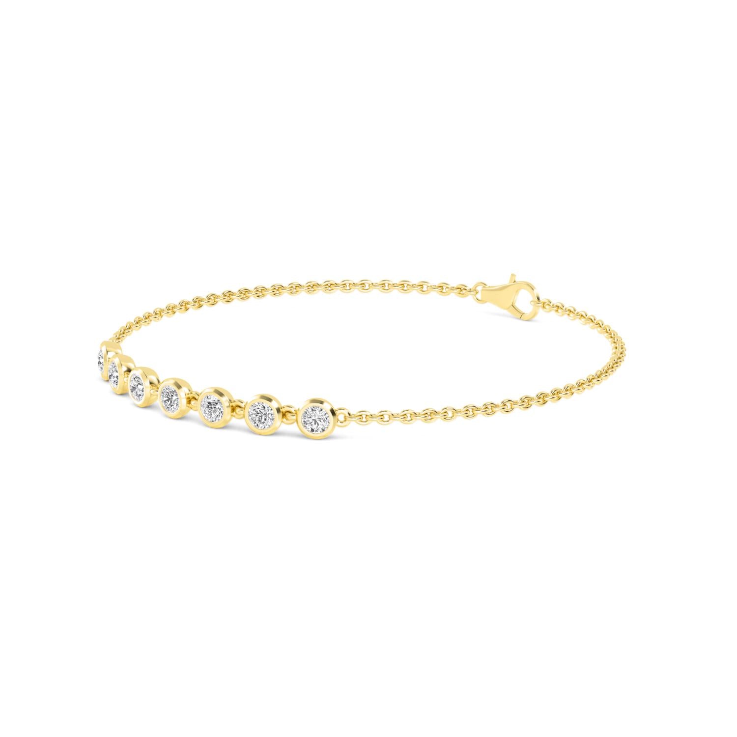Lab Grown Diamond BRACELET 0.77 ctw BR20352-0.75CT