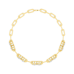 18K Yellow Gold Lab Grown Diamond BRACELET 4.20 ctw BR20373-4-7IN