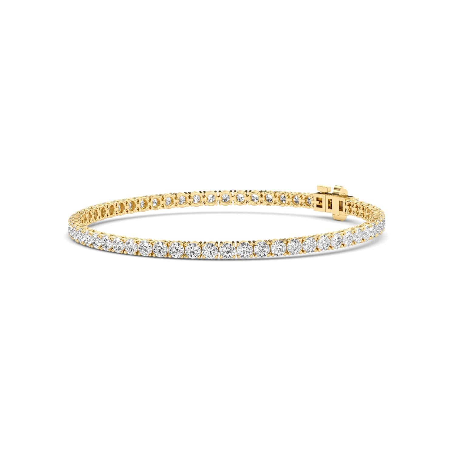 14K Lab Grown Diamond BRACELET - 2 CTW