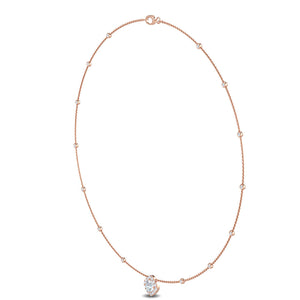 Lab Grown Diamond 1.71 ctw Necklace N08026-1.15CT