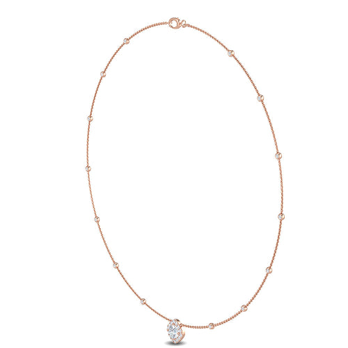 Lab Grown Diamond 1.71 ctw Necklace N08026-1.15CT
