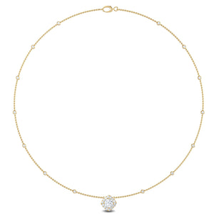 Lab Grown Diamond 1.71 ctw Necklace N08026-1.15CT