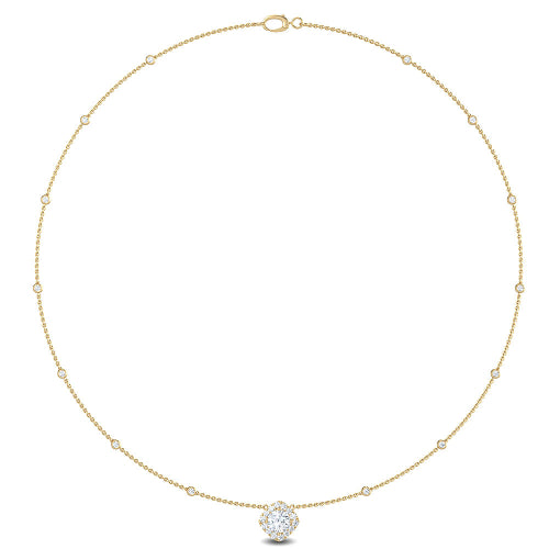 Lab Grown Diamond 1.71 ctw Necklace N08026-1.15CT