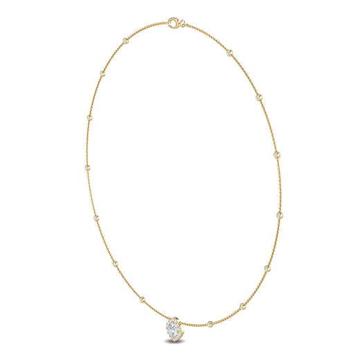 Lab Grown Diamond 1.71 ctw Necklace N08026-1.15CT