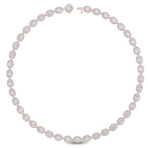 Lab Grown Diamond 26.49 ctw Necklace N08032-25.88CT-17IN
