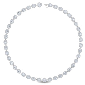Lab Grown Diamond 26.49 ctw Necklace N08032-25.88CT-17IN
