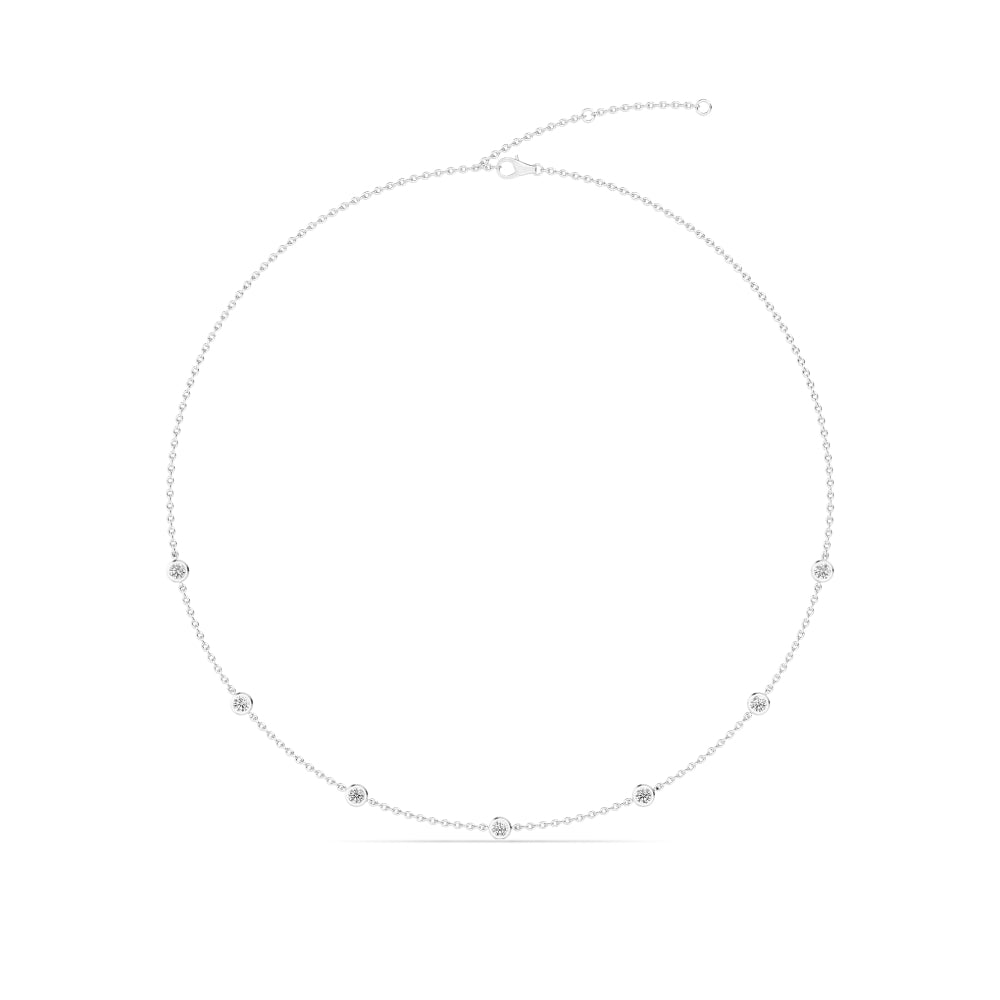 Lab Grown Diamond By The Yard Necklace 1 ctw N08220-1