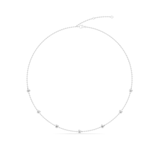 Lab Grown Diamond By The Yard Necklace 1 ctw N08220-1