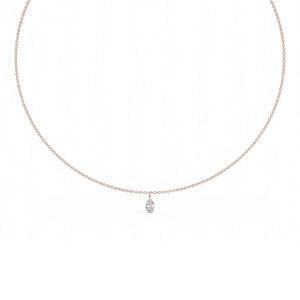 Lab Grown Diamond NECKLACE 0.78 ctw N08224PE-0.75CT-18IN