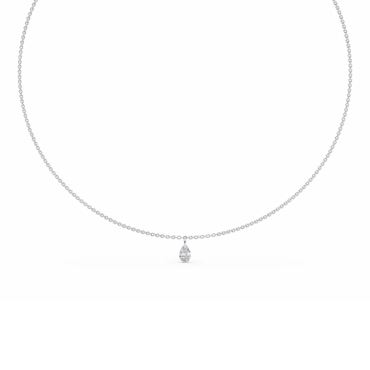 Lab Grown Diamond NECKLACE 0.78 ctw N08224PE-0.75CT-18IN
