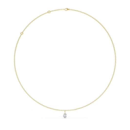 Lab Grown Diamond NECKLACE 0.78 ctw N08224PE-0.75CT-18IN