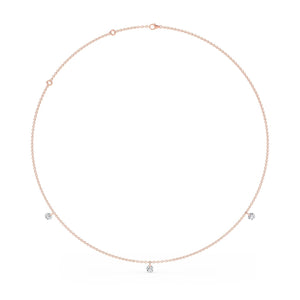 Lab Grown Diamond NECKLACE 0.93 ctw N08225-1-18IN