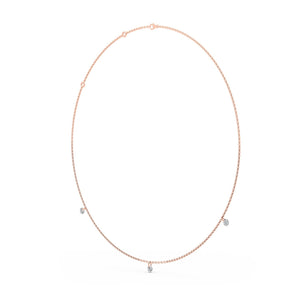Lab Grown Diamond NECKLACE 0.93 ctw N08225-1-18IN