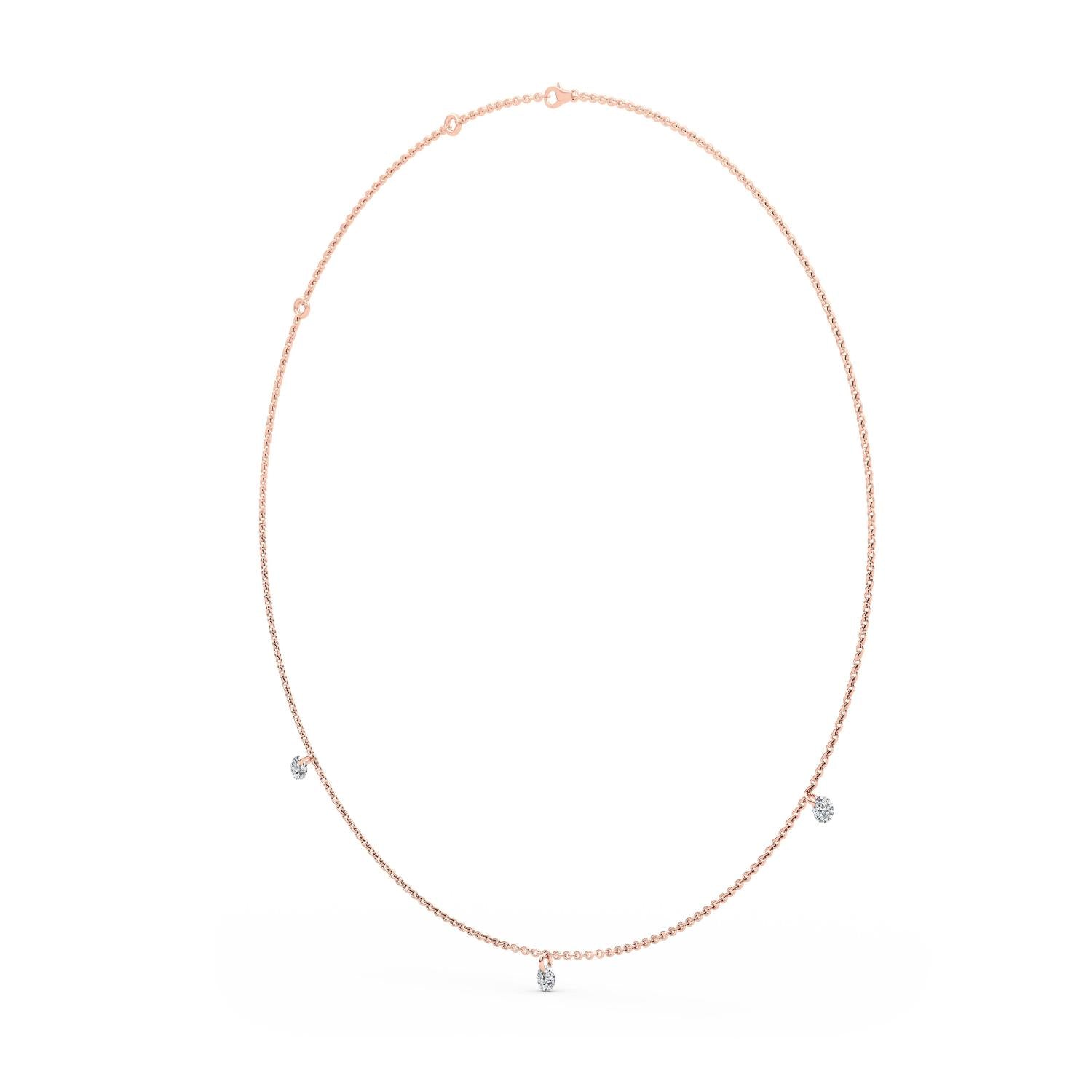 Lab Grown Diamond NECKLACE 0.93 ctw N08225-1-18IN