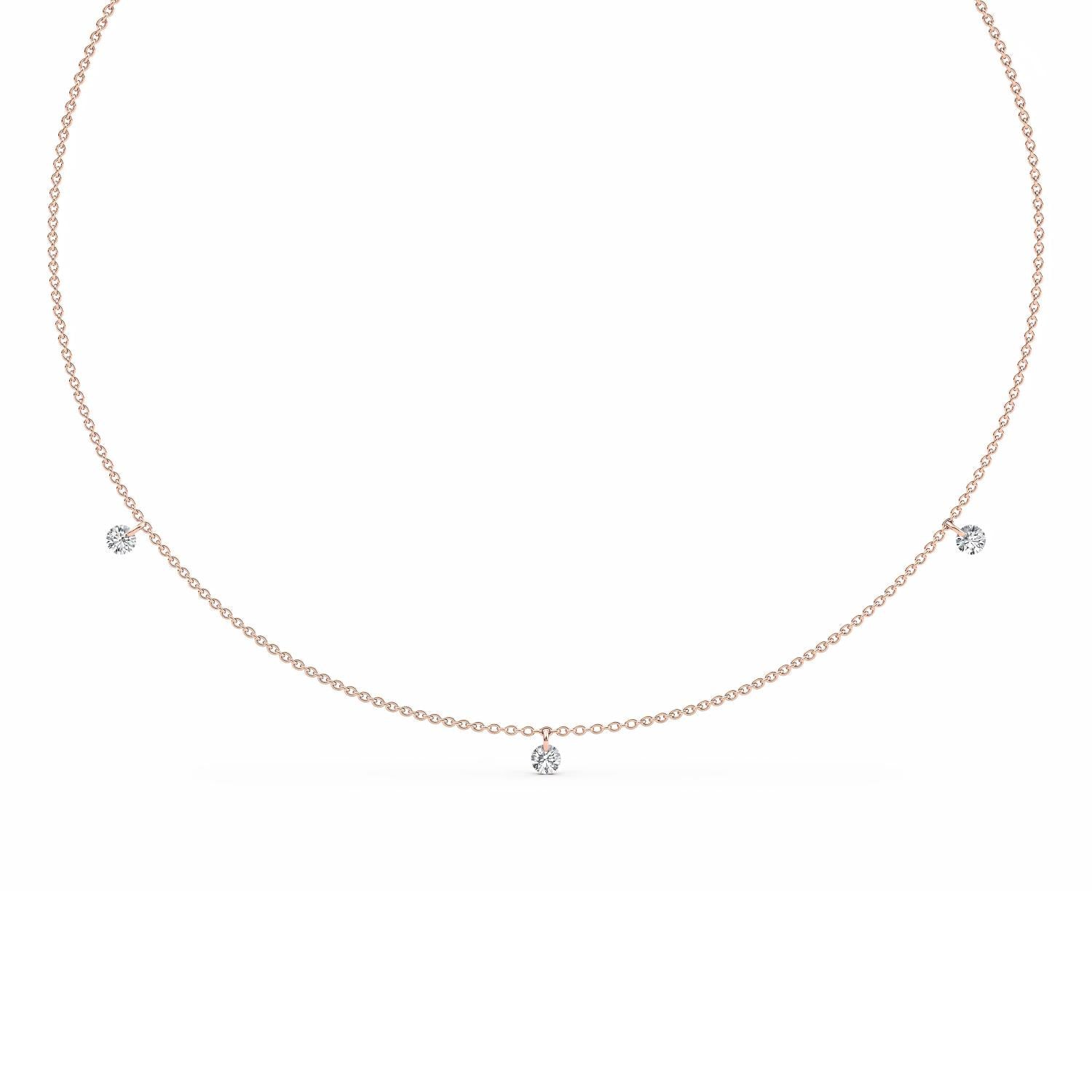 Lab Grown Diamond NECKLACE 0.93 ctw N08225-1-18IN