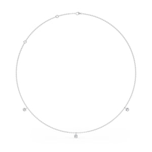 Lab Grown Diamond NECKLACE 0.93 ctw N08225-1-18IN