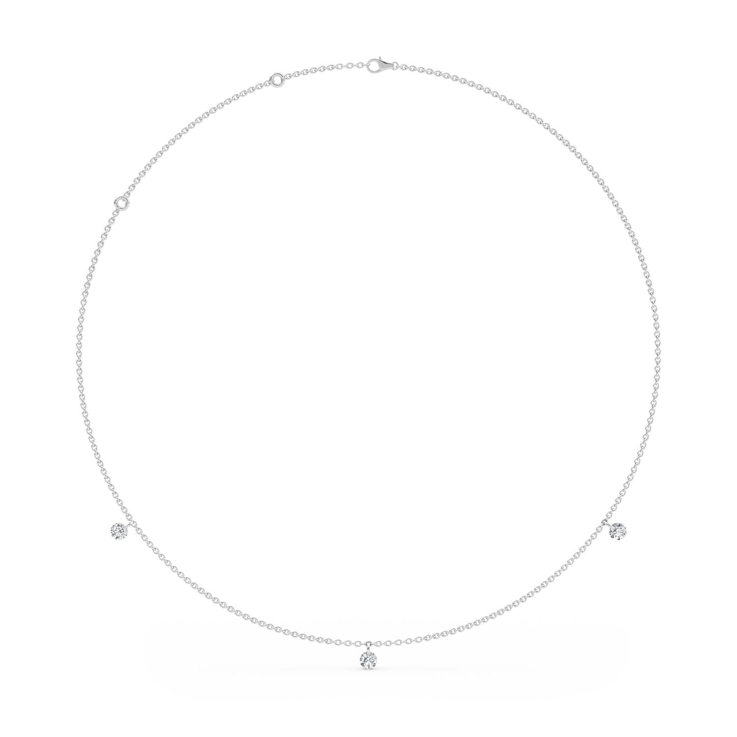 Lab Grown Diamond NECKLACE 0.93 ctw N08225-1-18IN