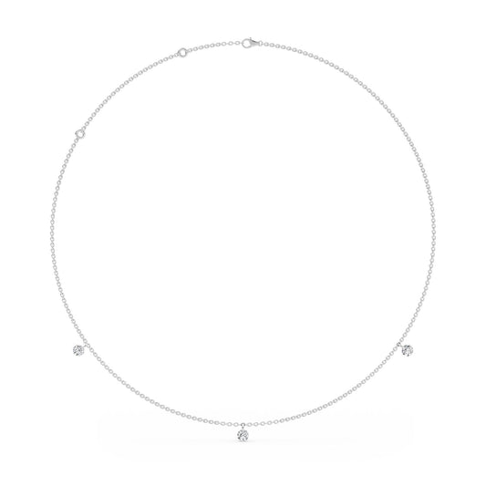 Lab Grown Diamond NECKLACE 0.93 ctw N08225-1-18IN