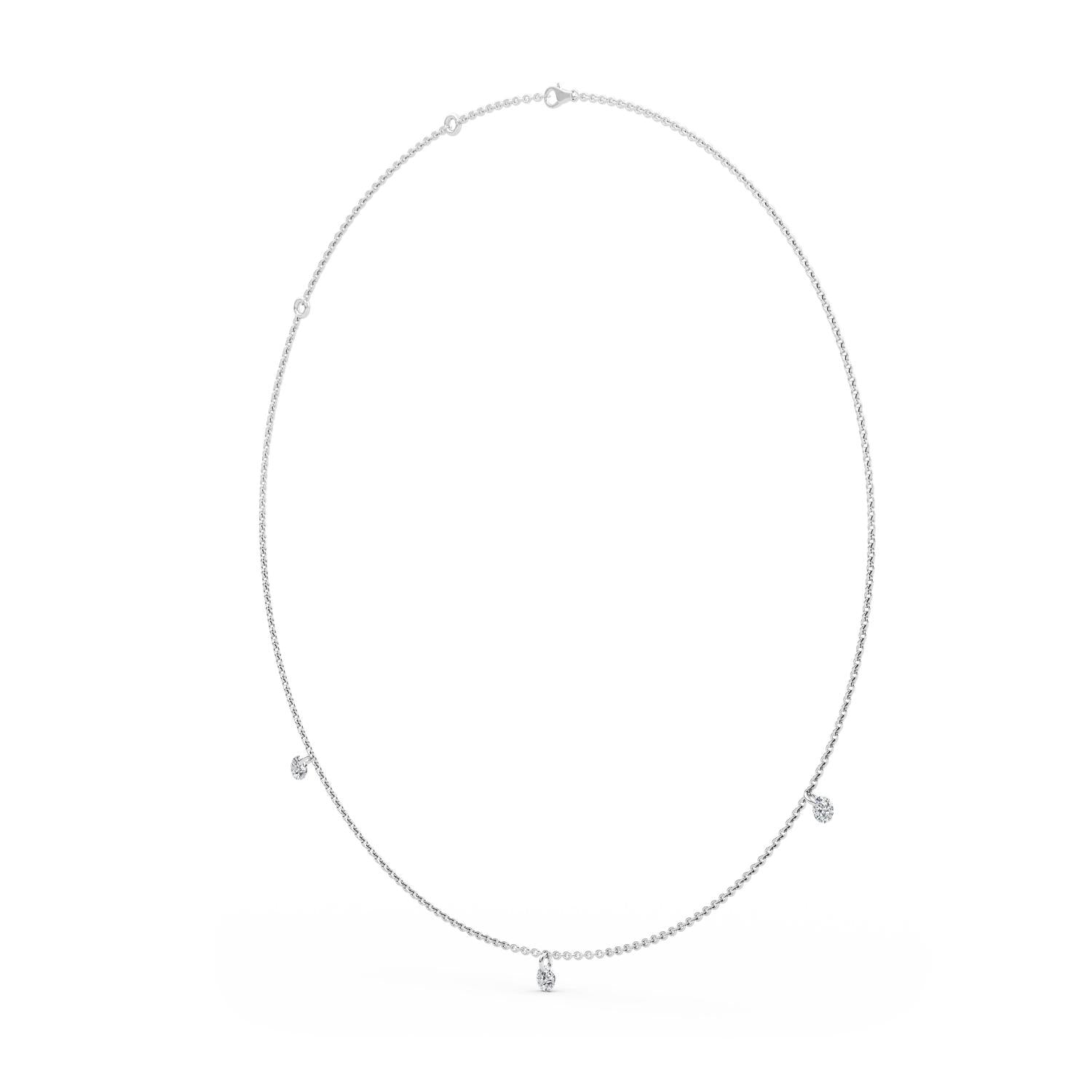 Lab Grown Diamond NECKLACE 0.93 ctw N08225-1-18IN