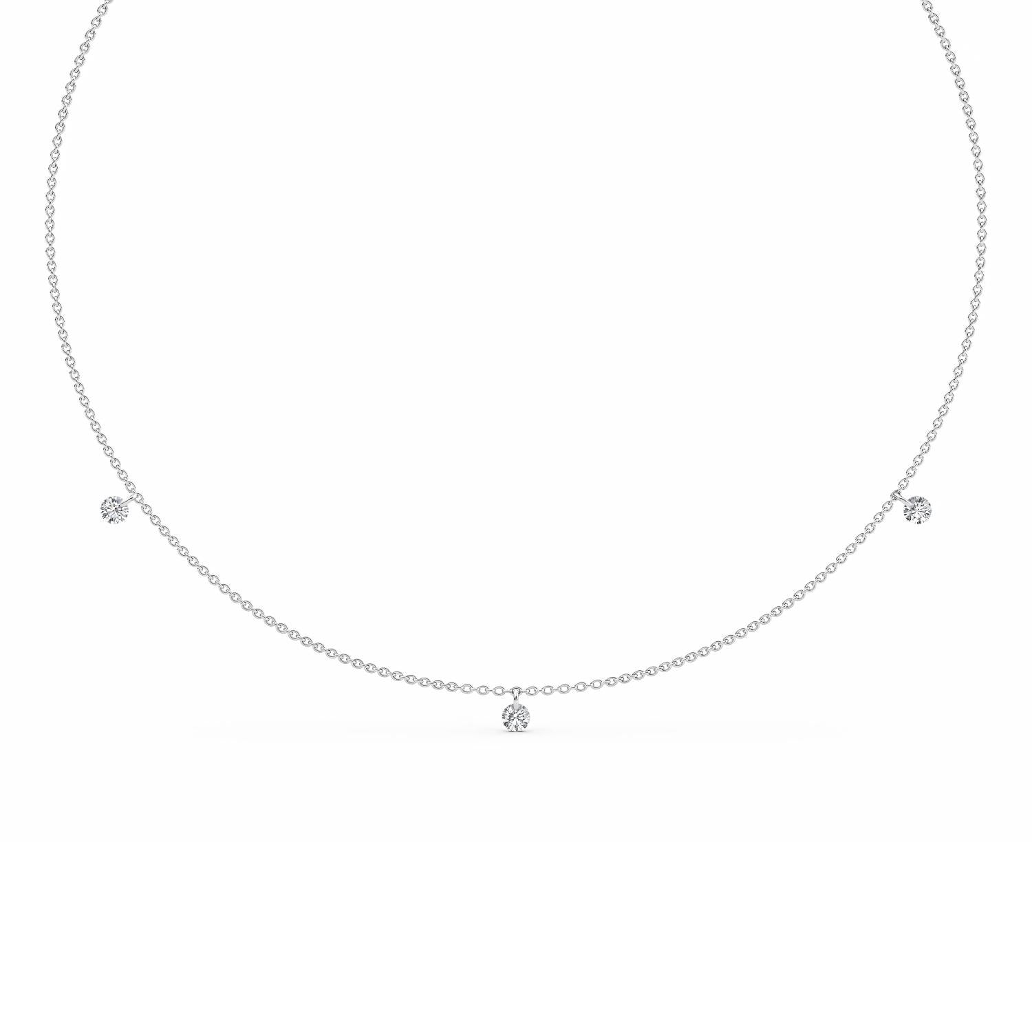 Lab Grown Diamond NECKLACE 0.93 ctw N08225-1-18IN