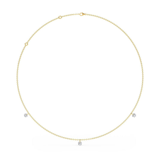 Lab Grown Diamond NECKLACE 0.93 ctw N08225-1-18IN