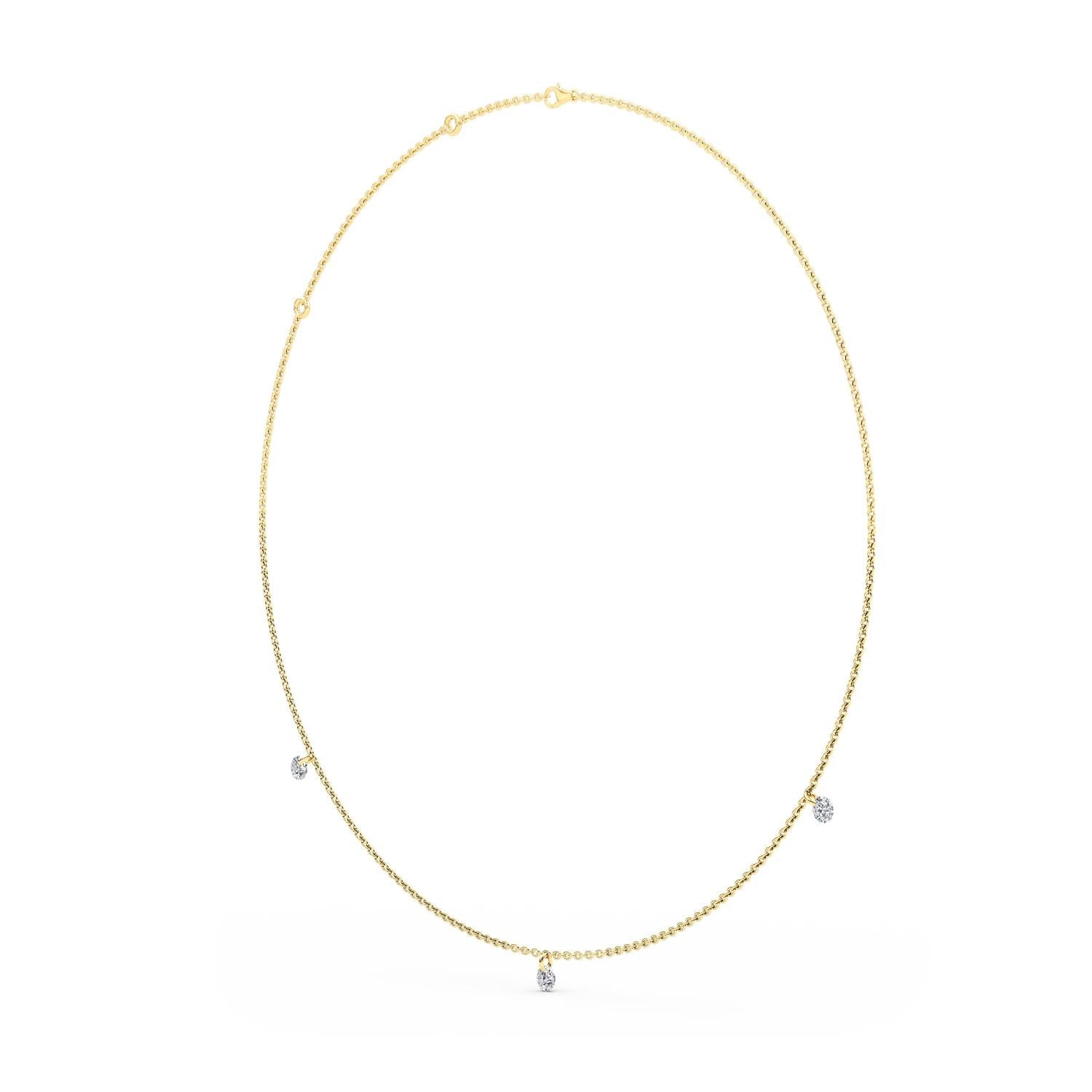 Lab Grown Diamond NECKLACE 0.93 ctw N08225-1-18IN