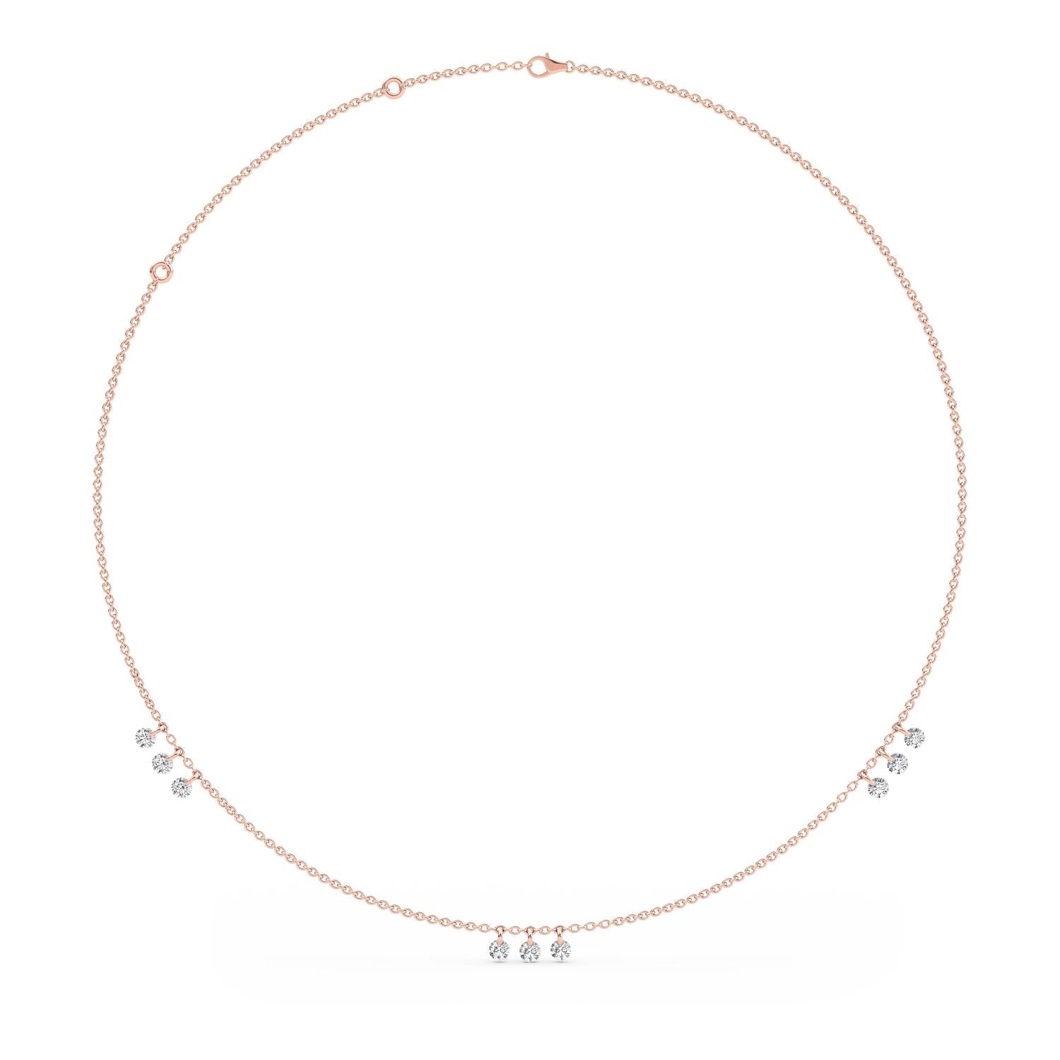 Lab Grown Diamond NECKLACE 1.60 ctw N08227-1.5-18IN