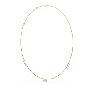 Lab Grown Diamond NECKLACE 1.60 ctw N08227-1.5-18IN