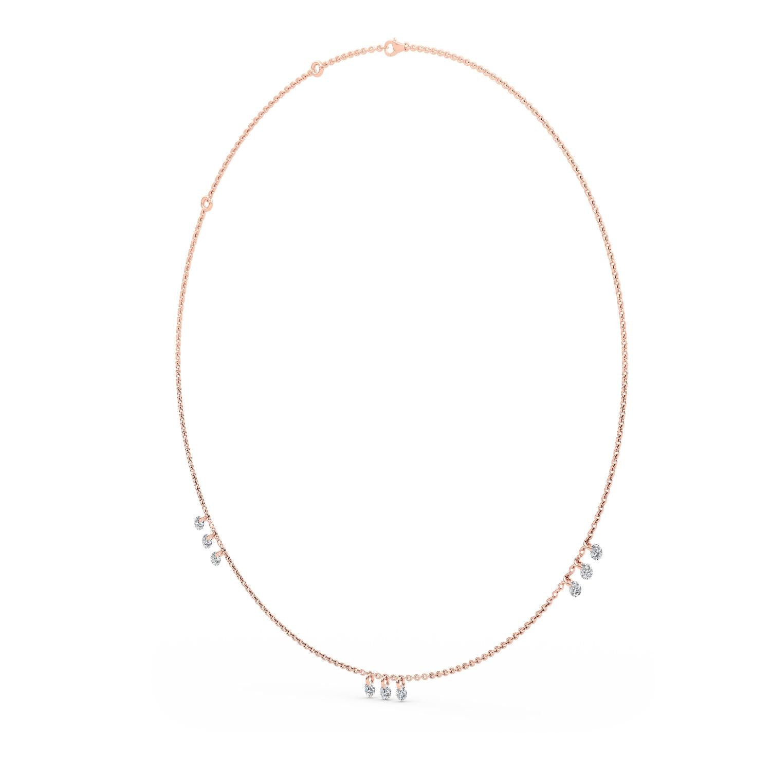 Lab Grown Diamond NECKLACE 1.60 ctw N08227-1.5-18IN