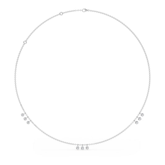 Lab Grown Diamond NECKLACE 1.60 ctw N08227-1.5-18IN